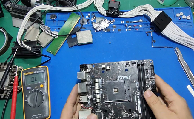 新泰华硕电脑主板维修